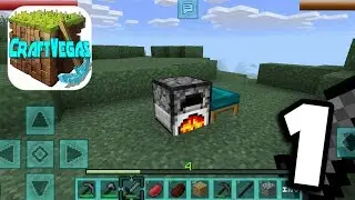 Craft Vegas - Survival Gameplay Part 1 (iOS, Android)
