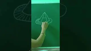 Drawing of a clown cap with the letter A