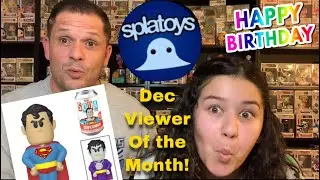 December viewer of the month, SuperMan Sodas and a new Splatoys!!!