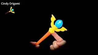 Paper Magic wand from Plants vs. Zombies