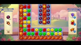TOWNSHIP   Colorful Puzzle  Match -3  game level # 1811