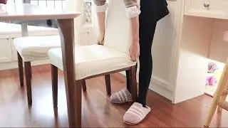 Stretch Removable Washable Dining Chair Protector Parsons Chair Slipcover for Hotel