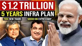 India's Mega 100 Lakh Crore Infrastructure Plan : Roads, Highways, Expressways, Railways etc