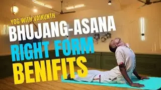 BHUJANGASANA YOGA TUTORIAL | COMPLETE COBRA POSE GUIDE | VAIKUNTH NRITYASHALA