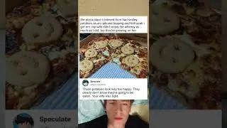 smiley potatoes on pizza