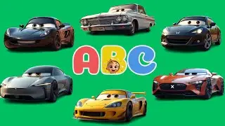 ABC Car Brand Song for Kids! | Fun Alphabet Song for Kids | Kids Songs & Nursery Rhymes