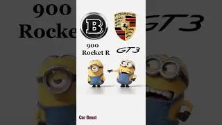 Brabus 900 Rocket R Vs Porsche GT3 funny #car #tiktok #sports #status #asmr #fyp #money #automobile