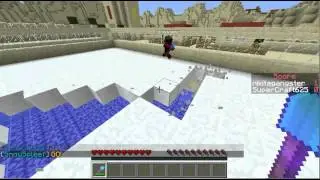 [SnowSpleef minigame#1] SuperCraft625 and nikitagangster