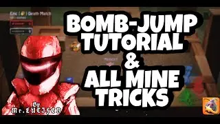 How To Do Bomb Jump (Like PC) + All Mine Tricks | StarySquad | Tutorial | Bombsquad