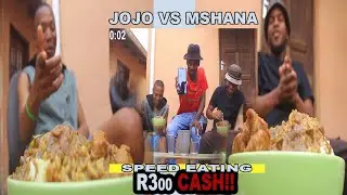 Speed eating challenge - Who can eat faster | Episode 1| 300 Rand Run