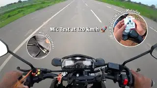 DJI Action 2 External Mic Test 🎤 | Samsung AKG Mic Setup & High Speed Wind Noise Review 🏍️