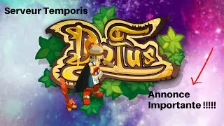 Annonce pour  l'aventure Temporis !