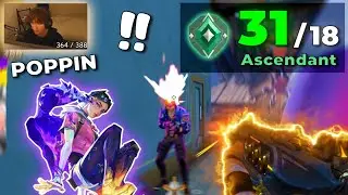 Can't Stop the Grind! - POPPIN | Duo with mooda | Valorant Radiant Vod