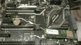 How to Install M.2 ssd solid state hard drive on Asus z170 pro motherboard