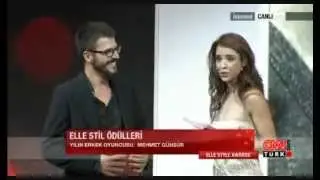 Elle Stil &Ouml;d&uuml;lleri - Yılın Erkek Oyucusu ; MEHMET G&Uuml;NS&Uuml;R (2012)