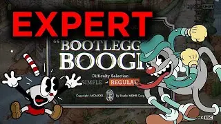 Cuphead DLC EXPERT! | Bootlegger Boogie (Moonshine Mob)