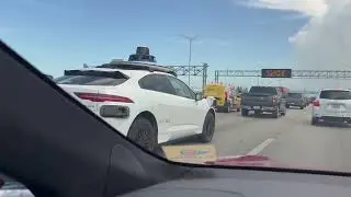 Waymo on 95 near Ft Lauderdale