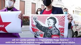 A Momentum Mozgalom &eacute;s a Momentum TizenX tagjaival &uuml;zenetet vitt&uuml;nk a Lendvay utc&aacute;ba.