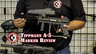 Tippmann A-5 Review and Upgrades Paintball Marker Lone Wolf Paintball Michigan