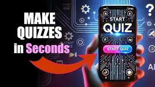 Generate quizzes in seconds with this No-Code app template