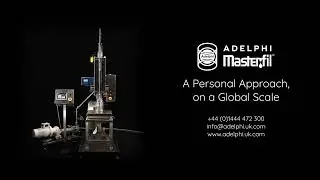 Adelphi Masterfil Semi - Automatic Filler: Flowmeter & Weighscale
