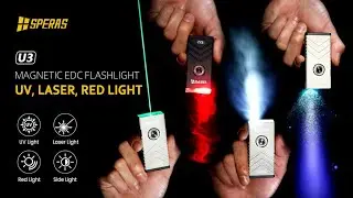 Now on Kickstarter: Speras U3: Versatile Every Day Carry Tool For All Your Light Needs