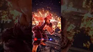 Akuma vs Heihachi &ndash; Epic Battle 🔥 #tekken7 #tekken #akuma #heihachi #shorts #gaming #tekken8
