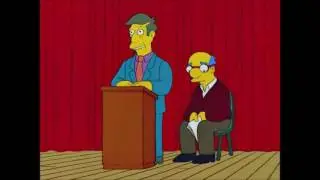 Kirk Van Houten Talks To Springfield Elementary School - The Simpsons