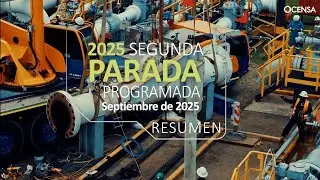 Segunda parada programada 2025 / Resumen