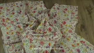 Floral Digital Print 100% Cotton Dress Fabric