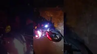 Mini R3 Cowling light demo, with all weather bulb..