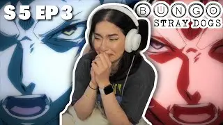 Hero Vs. Criminal│BUNGO STRAY DOGS SEASON 5 EP 3 REACTION