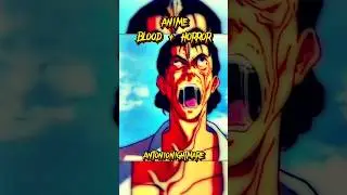 Anime Blood & Horror 💀 Demonic Monster of GenoCyber ジェノサイバー虚界の魔獣 #monster
