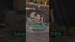 Celebrities At Salman Khan 59th Birthday Celebration #bollywood #salmankhan #bobbydeol #arbaazkhan