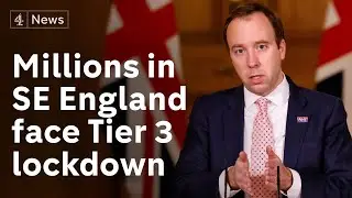 Parts of south-east England to go into Tier 3 lockdown, says Health Secretary | Coronavirus