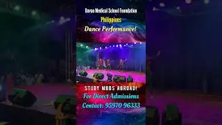 Davao Medical School Foundation Girls Dance Performance | #mbbsinphilippines | #mbbsabroad