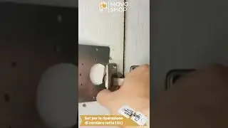 HingeFix - Set per la riparazione di cerniere rotte (3x)