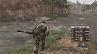Demostración de camuflaje en metal Gear solid 5 The Phantom Pain