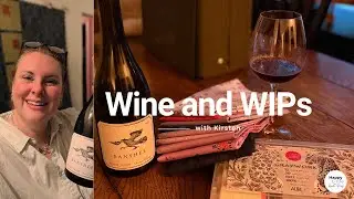 🧵 Wine & Works in Progress: Banshee 2023 Pinot Noir + The Ruby Sue Quilt