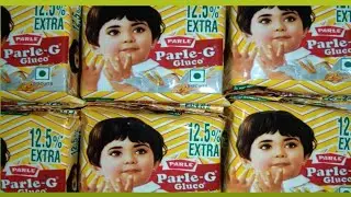 ASMR satisfying video of Parle-G biscuit packet 🍪 opening video 🍪🍪