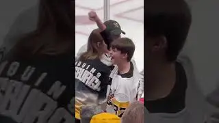 Man BOOED for stealing a hockey puck from young fan