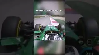 🚜 Who Remembers Caterham F1 Team? 👽 #f1 #formula1 #shorts
