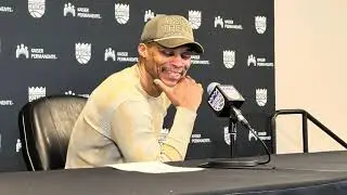 Russell Westbrooks Makes 6 Triples, Sacramento Kings Handle the District For a 128-115 Win