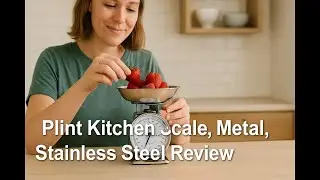 ⚖️ Plint Kitchen Scale, Metal, Stainless Steel Review ⚖️