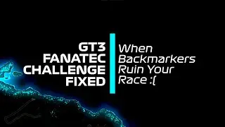 IRACING FANATEC GT3 FIXED - When Backmarkers Ruin Your Race :(