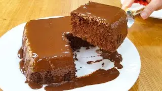5-MINUTE Cake, NO FLOUR and LOW CARB - No Milk, No Gluten, Fluffy, Easy, Quick, and Cheap (Keto)