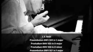 J. S. Bach - Preludes BWV 924-928 - G. Gould, Piano