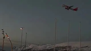 ✈️☀️🏔️ #norway #airplane #busstation #mountains #tromsø 