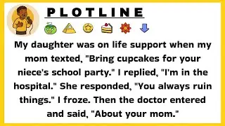 My daughter was on life support when my mom texted, 