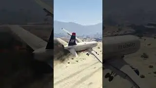 Plane crash with tower and out of control : Impossible landing